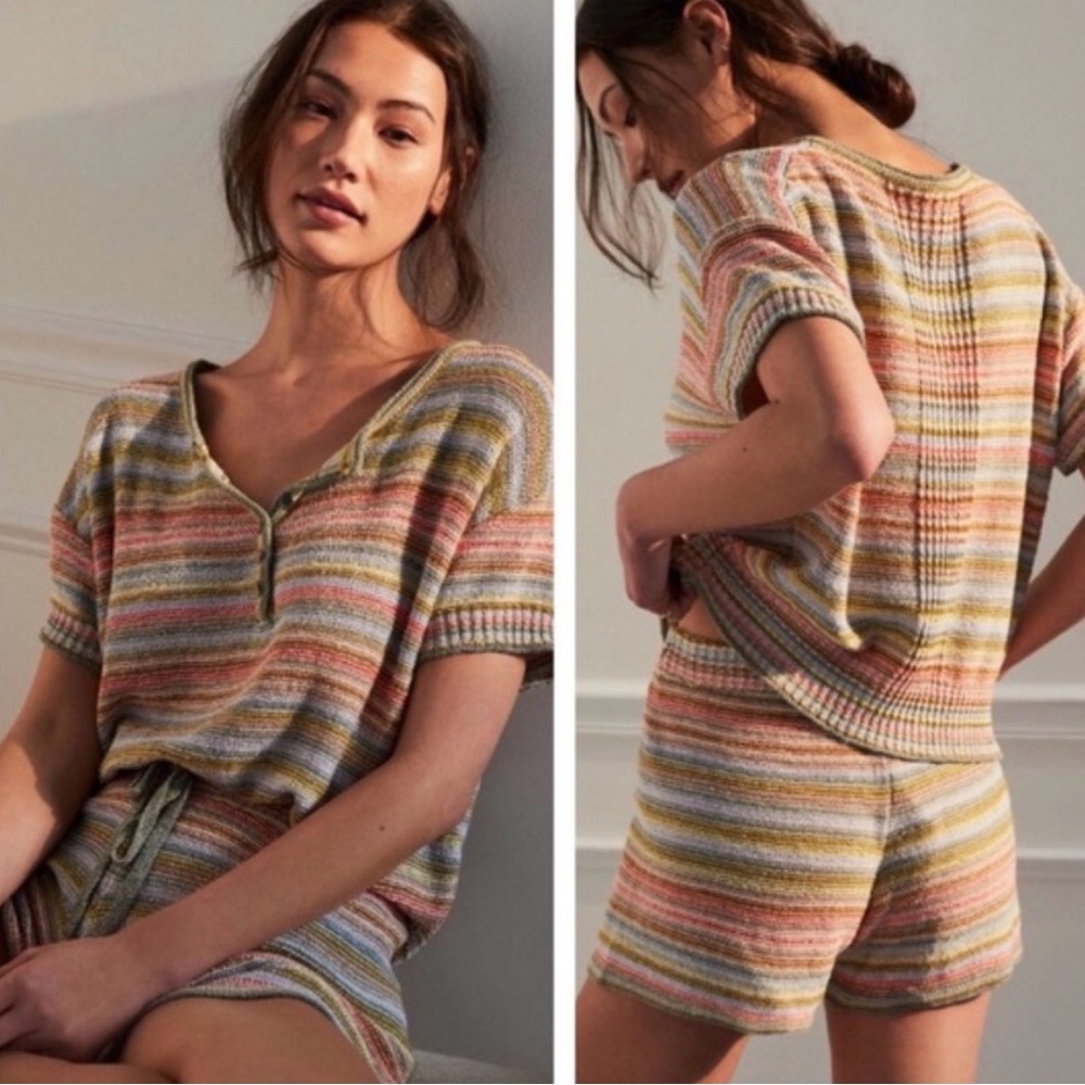 Daily Practice by Anthropologie 2X Hubu Knit Set 2 Piece Plus Size